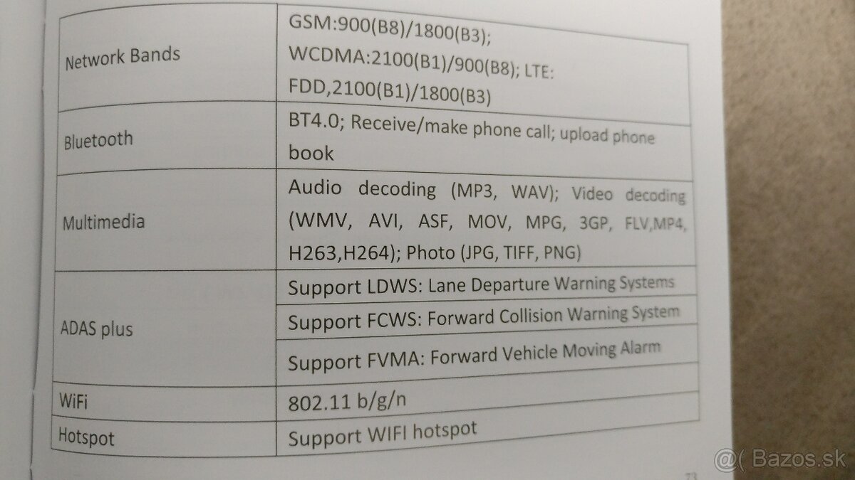 Centrálna multimedialna konzola do auta - 19