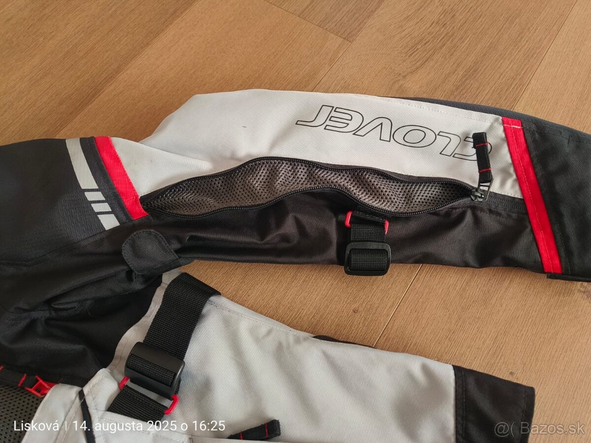 Dámska moto bunda CLOVER HYPERBLADE WP black/grey - 19