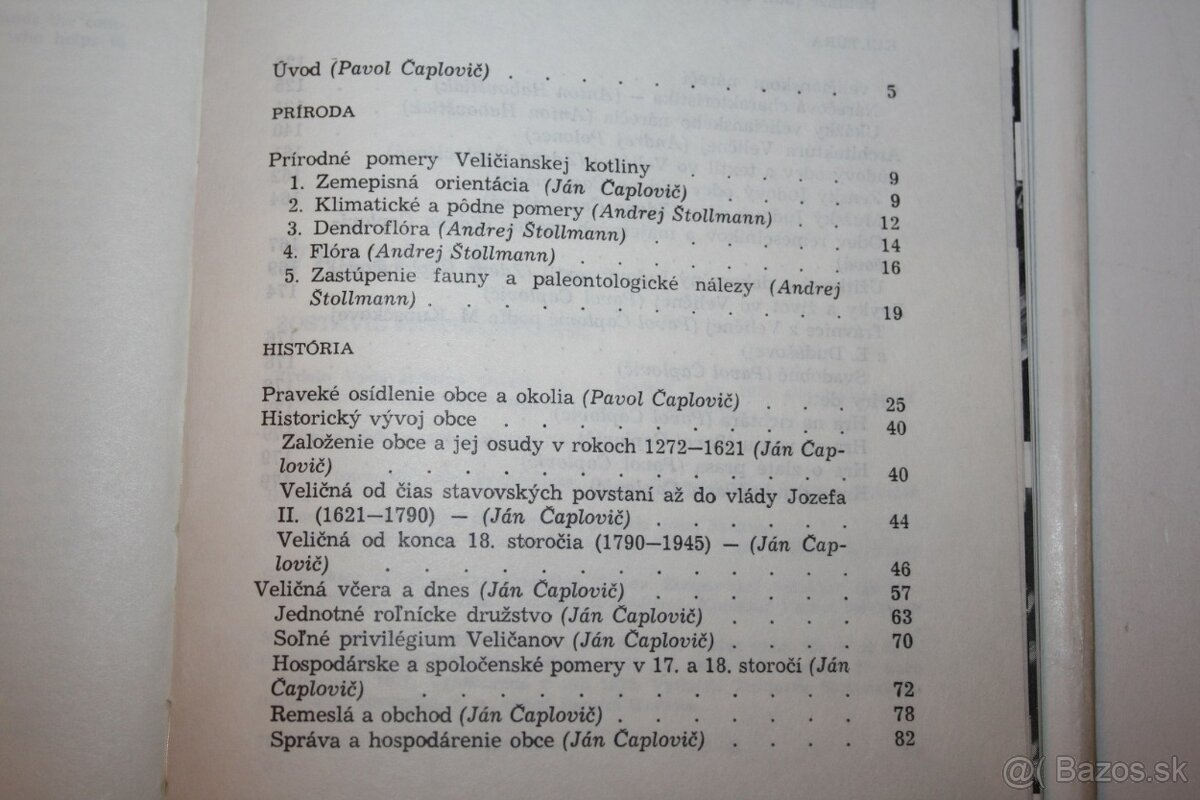 Pavol Čaplovič: VELIČNÁ 700 rokov trvania obce - 19
