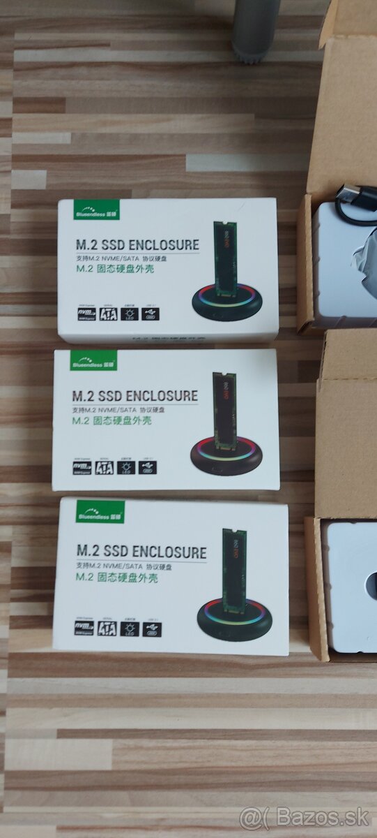 Dokovacia stanica pre SSD M.2 PCIE/NVMe,M.2 SATA III-NEW - 19