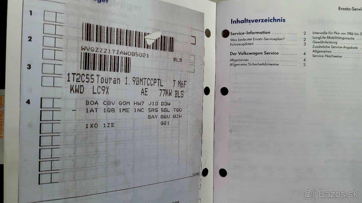 Volkswagen Touran 1.9 TDI Trendline - 19