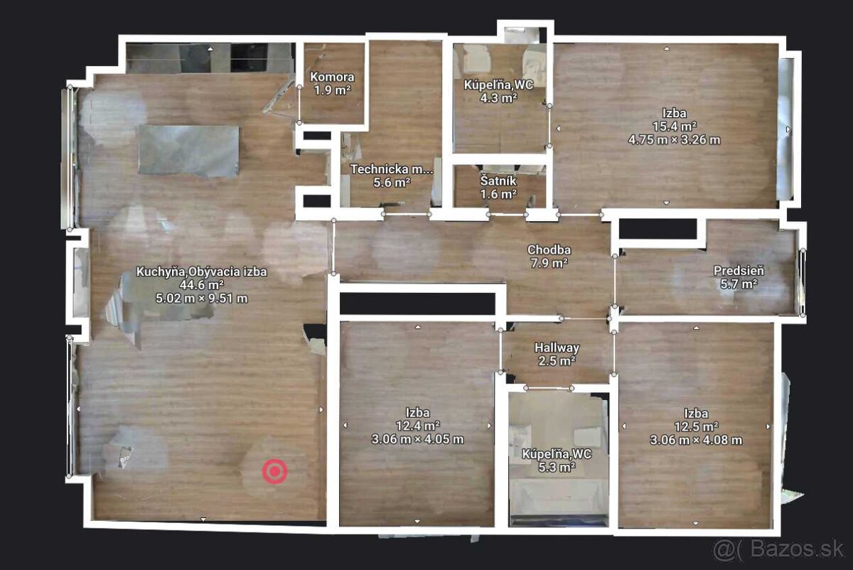 Predaj 4 izbový dom BUNGALOV v obci Dvory nad Žitavou - 19