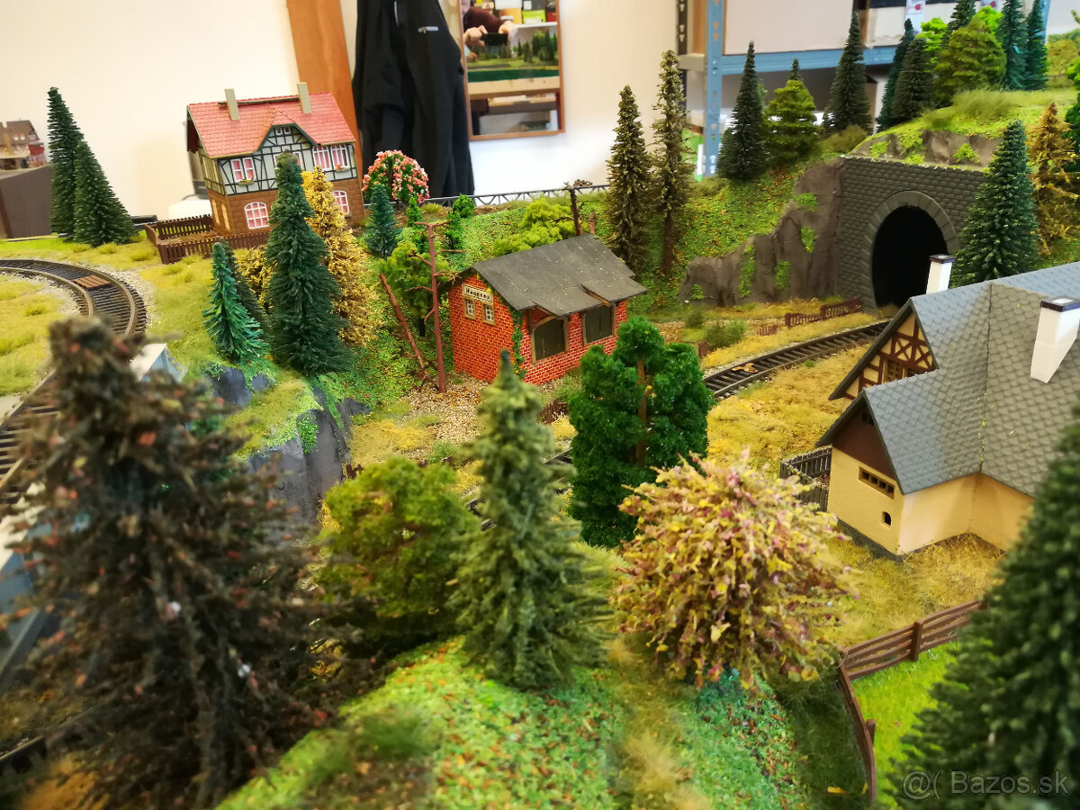 Kolejiště H0 220 x 120(150) cm - 19