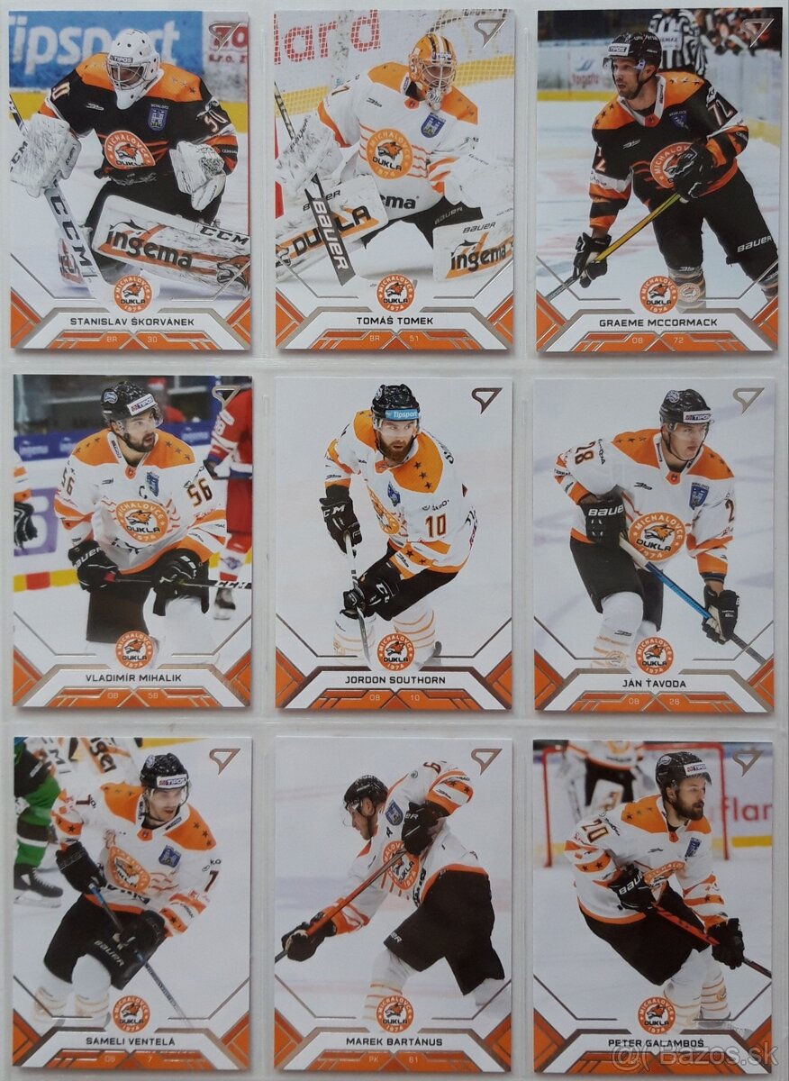 Hokejové kartičky TIPOS EXTRALIGA 25/26 HK DUKLA MICHALOVCE - 19