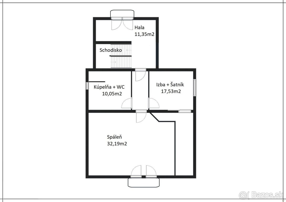 Na predaj 5-izbový rodinný dom v meste Šahy - 19