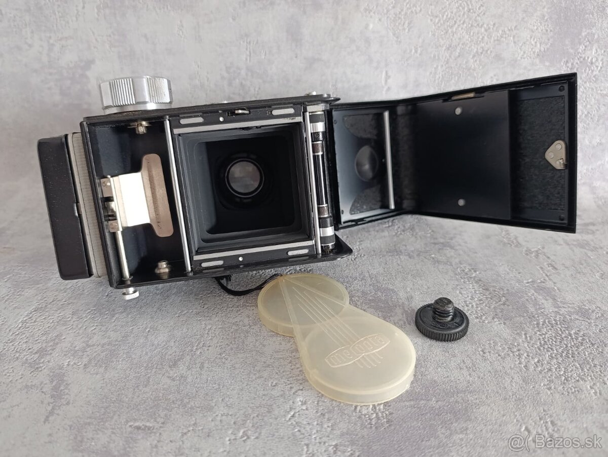 Starý československý fotoaparát Flexaret VII s krabici a pou - 19