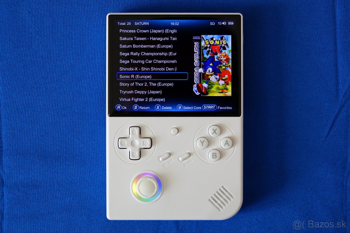 Konzola Anbernic RG40XX V nová - SONY PSP a PSX + hry - 19