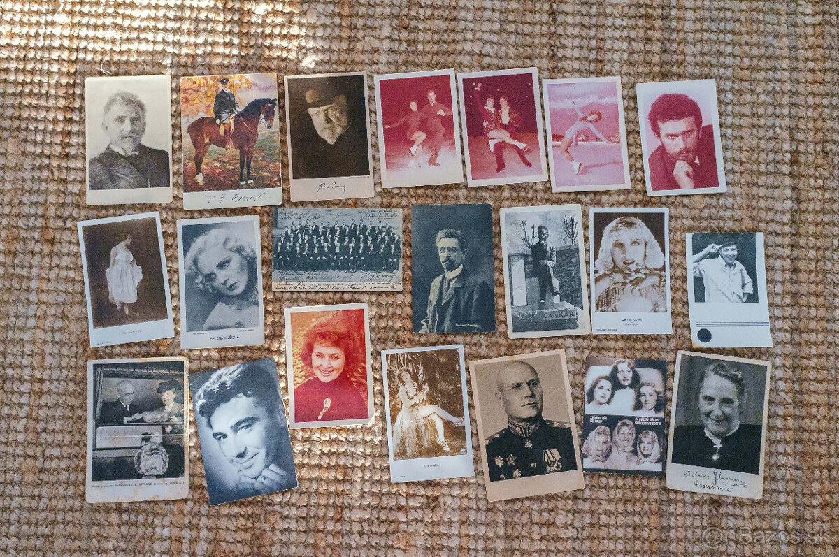 Sada 240 historických talianskych čiernobielych pohľadníc - 19