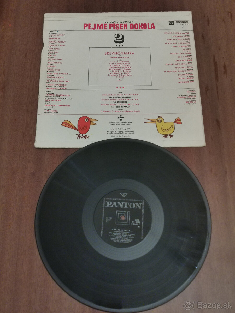 LP platne Ľudovky 1 - 19