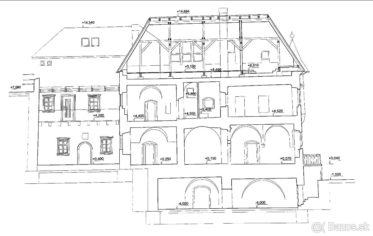 Exkluzívny meštiansky dom v centre Kremnice - 19