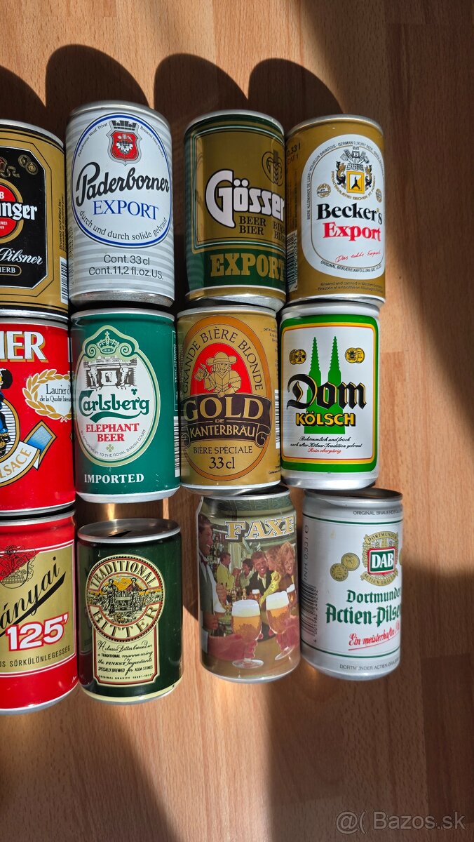 1. Lacno predám. Plechovky z celého sveta pre zberateľov - 19