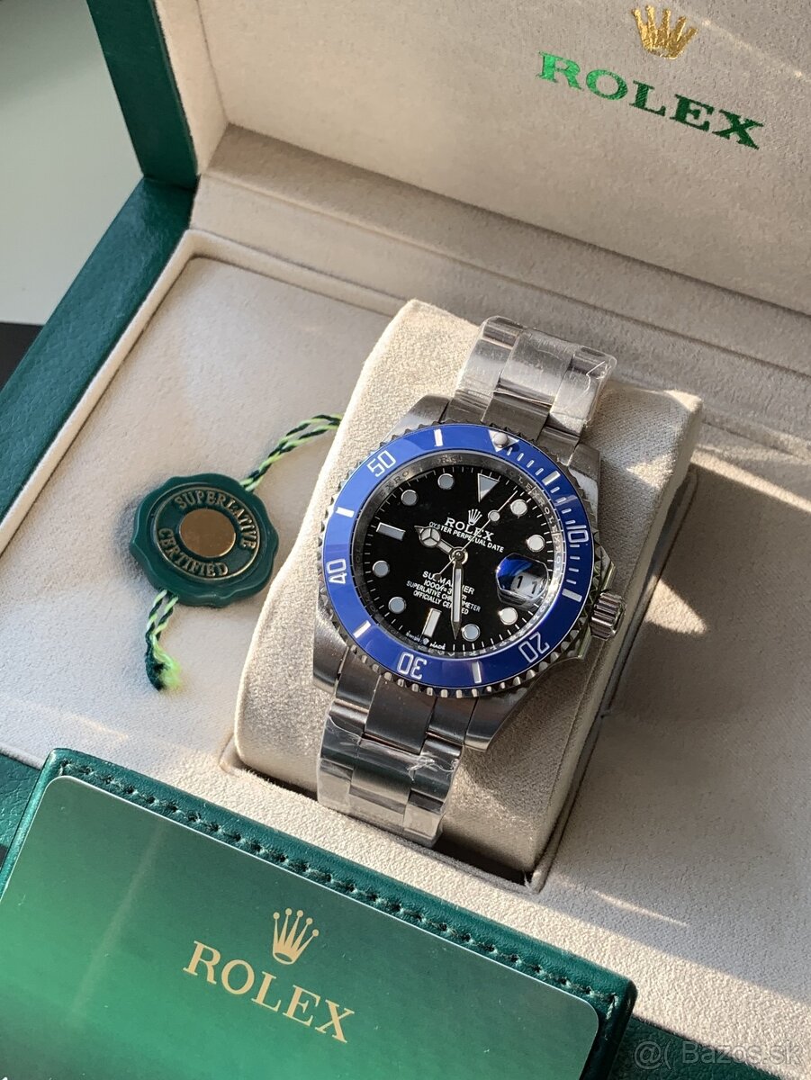 Rolex Submariner Date, Nové, 41mm, Modré - 19