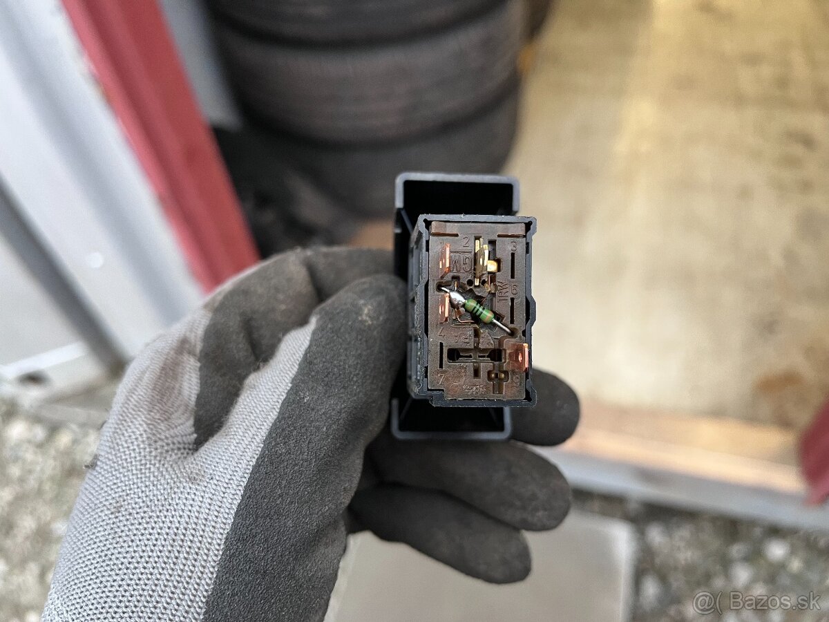 Opel Astra G panel kurenia,displej,svetlo,smerovky,spínač - 19