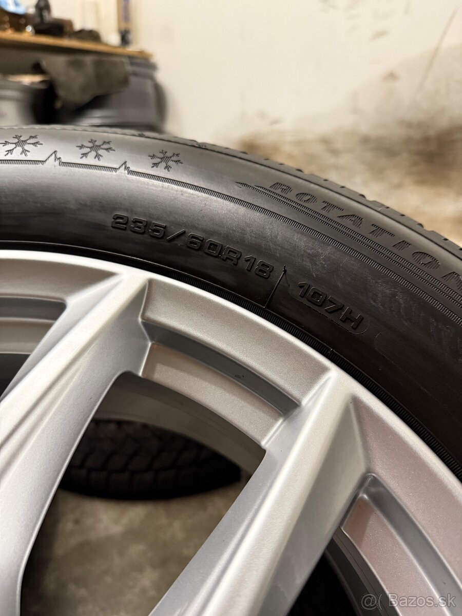 Zimná sada 5x108 R18 , 235/60/18 Volvo XC 60 Dunlop - 19