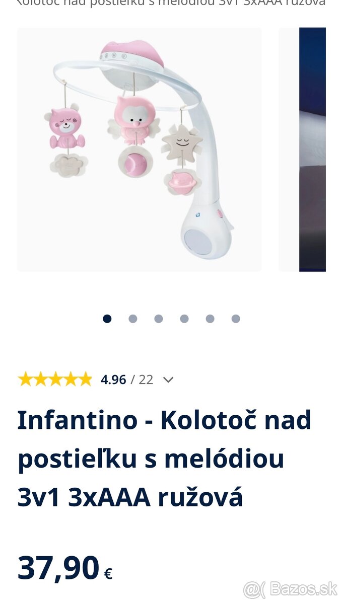 Postieľka LevinFelin Nika antireflux - 19