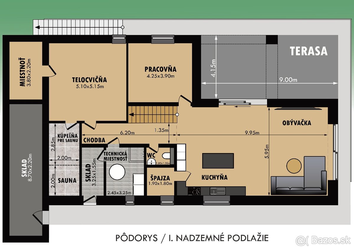 Luxusný rodinný dom na Šibeničnej hore - 19