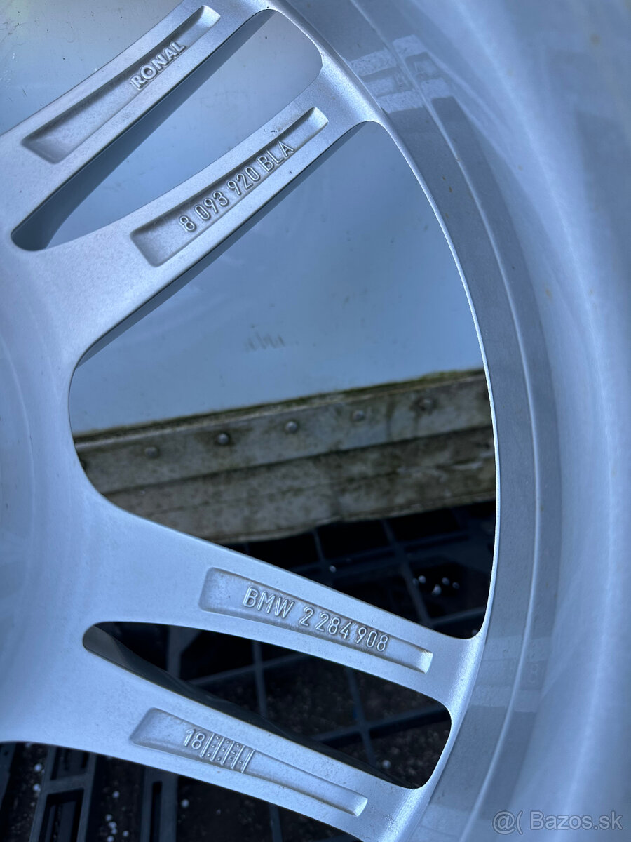 PREDÁM sadu 19" AL disky BMW style 641 M + zimné pneumatiky - 19