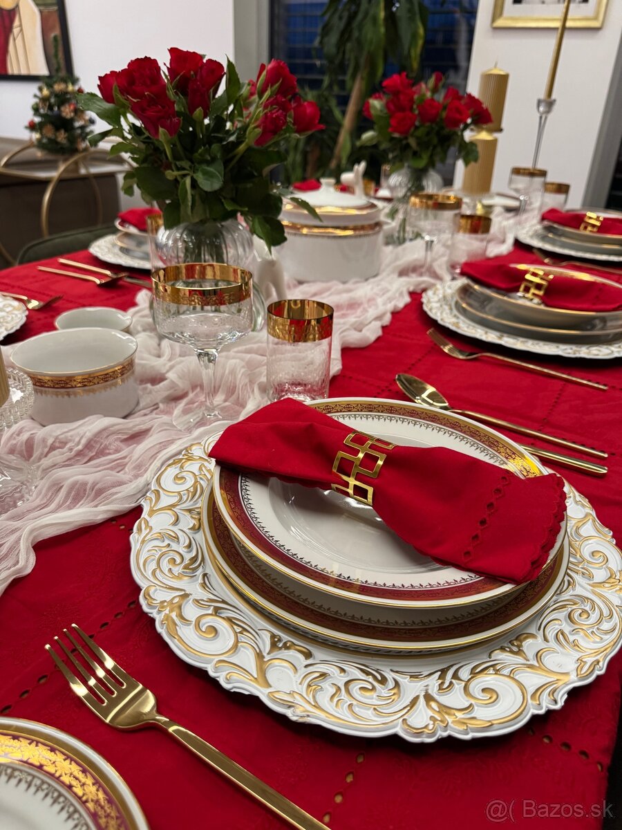 AKCIA Českoskoslovenská obedová súprava,posielam bezpečne - 19