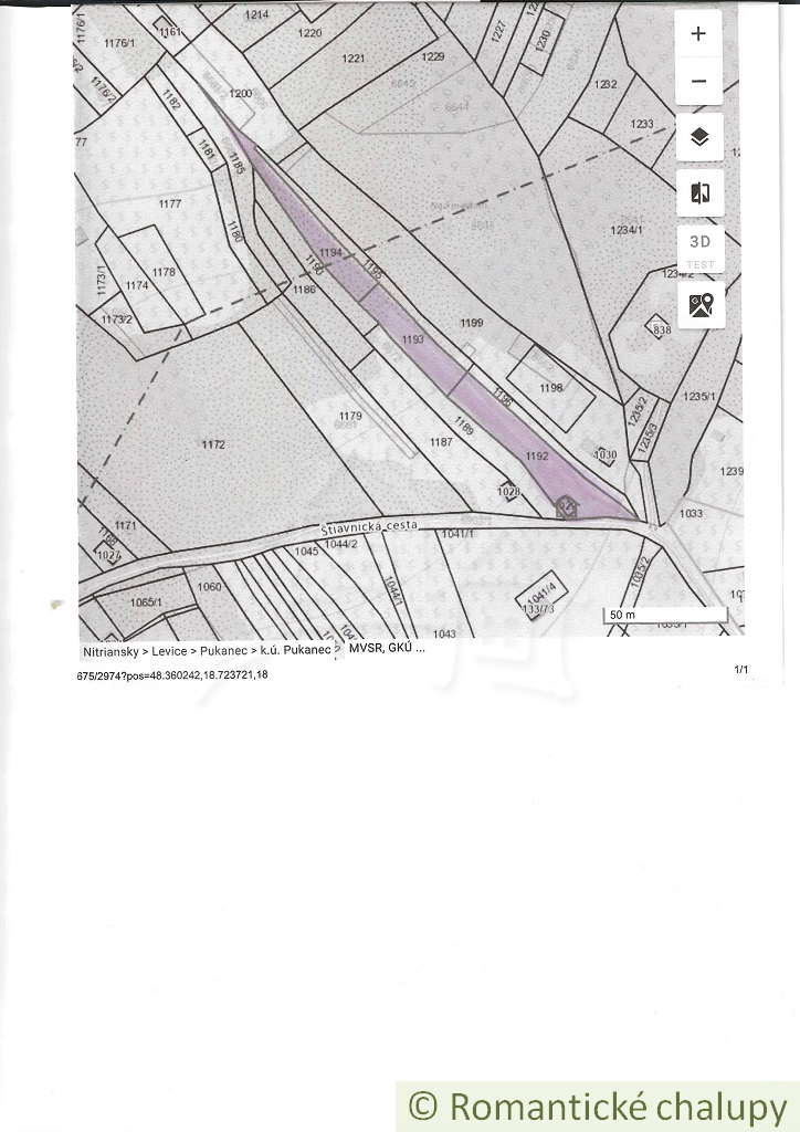 Pozemok s pivničným domčekom - najkrajší výhľad v Pukanci - 19