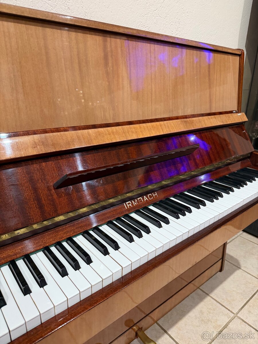 Predám klavír IRMBACH – výborný stav - 19