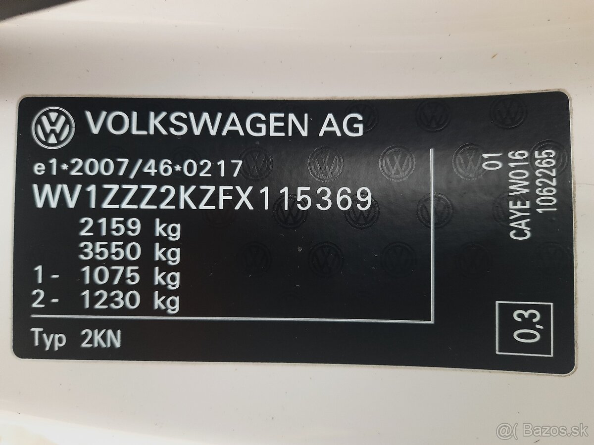 Volkswagen Caddy, 1.6TDi SERVIS - PNEU - ROZVODY - 19