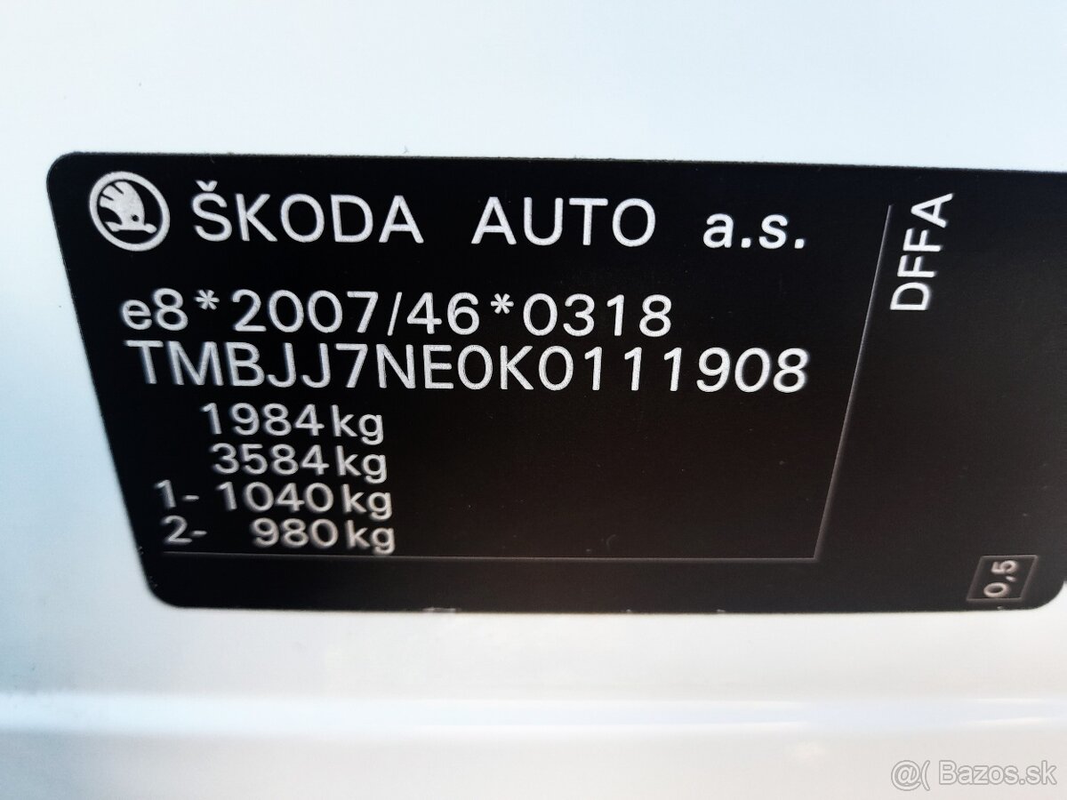 Škoda Octavia, 2.0TDi SERVIS-DSG-VIRTUAL-DPH - 19