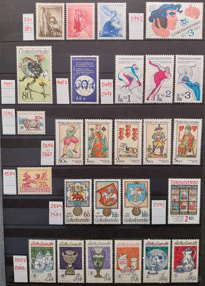 Známky ČESKOSLOVENSKO – 3 - 19