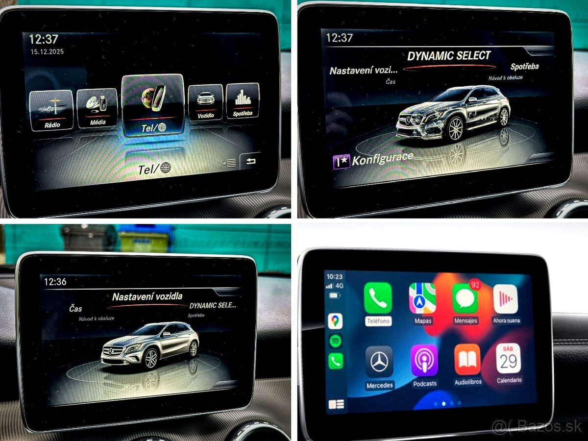 Mercedes-Benz GLA 180d 7AT (servis Mercedes,el.kufor,kamera) - 19