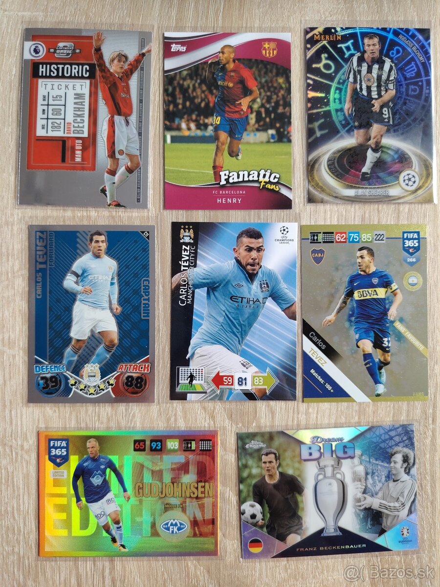 Futbalové kartičky - legendy - 19