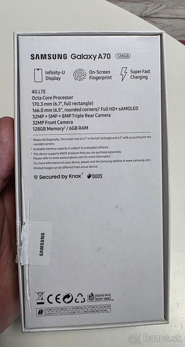 SAMSUNG A70 128GB TOP STAV + PRISL. - 19