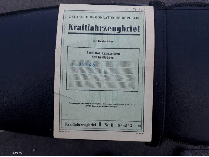 Jawa Tatran Tatra 125 motocykel 1224 - 19