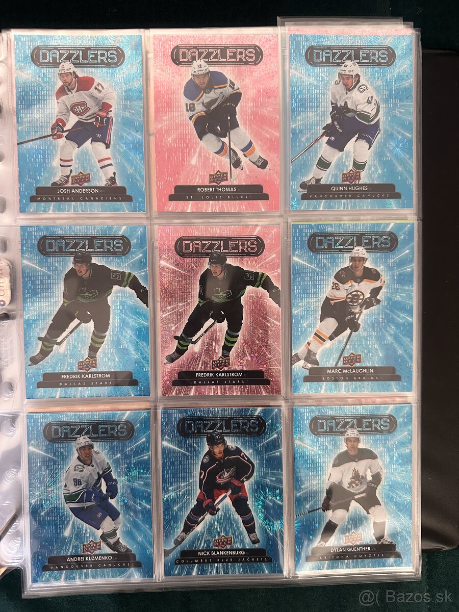 Hokejové kartičky 1 - 19