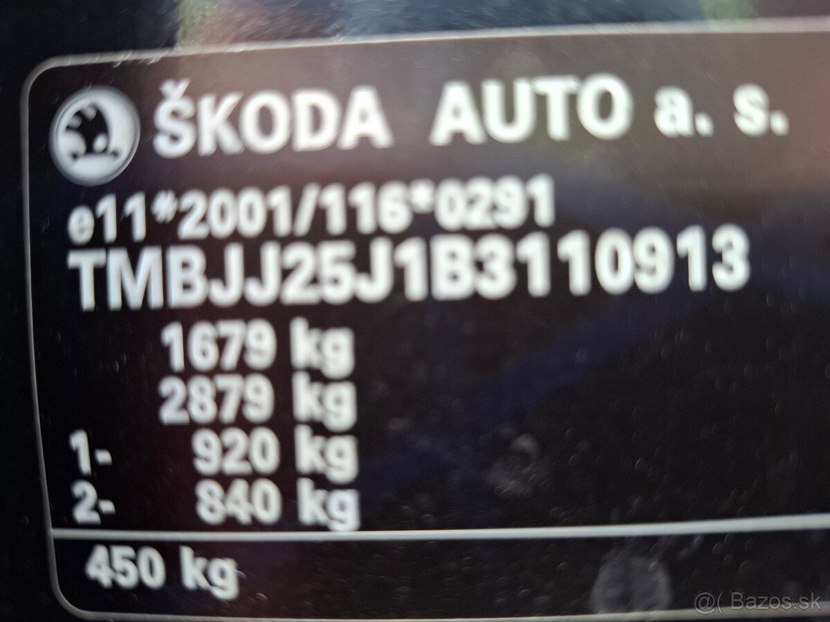 ŠKODA FABIA COMBI 1.6 TDi r.v. 2010 - 19
