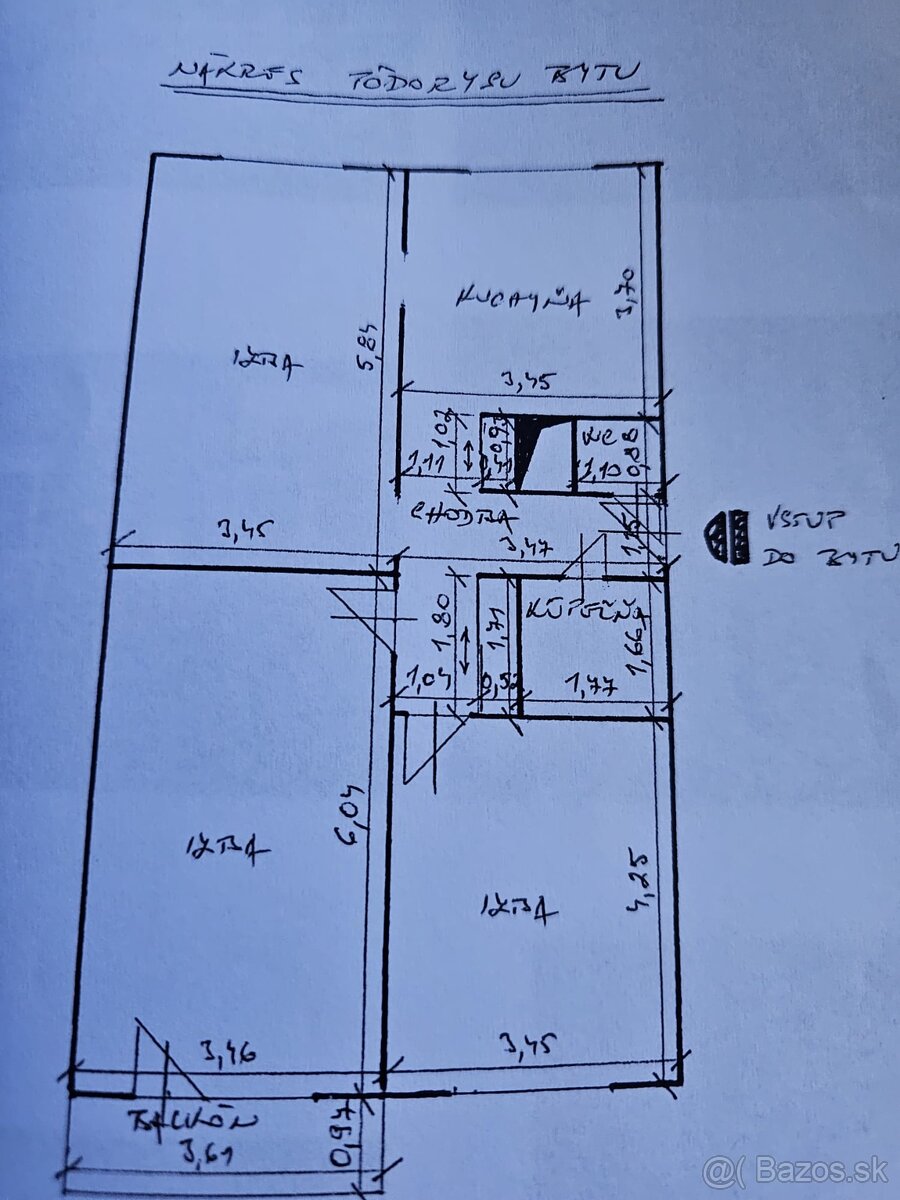 3 i zariadený byt s parkovacím státím, BONUSOM v Seredi - 19