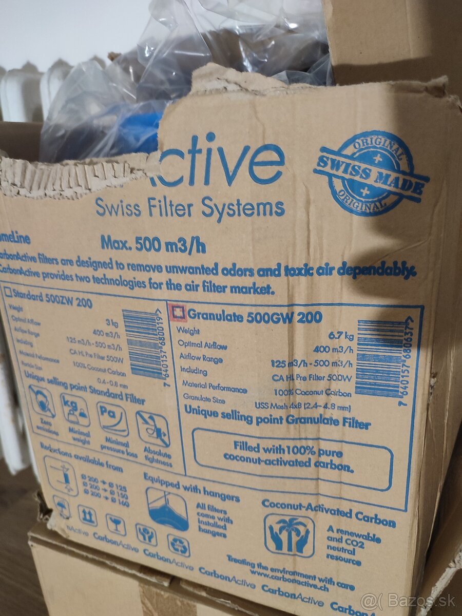 Carbon Active filtre nové - 19