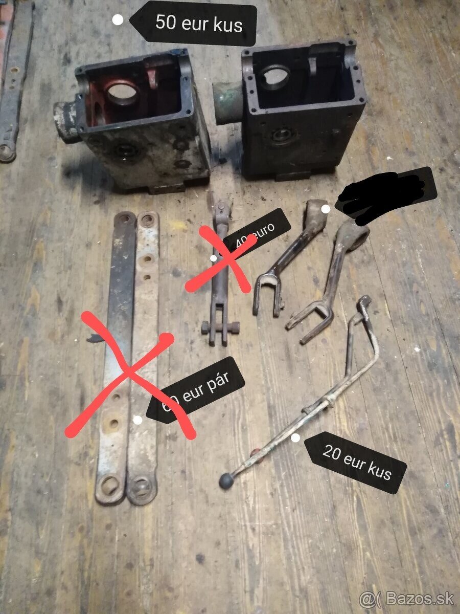 Zetor 25 rôzne diely - 19