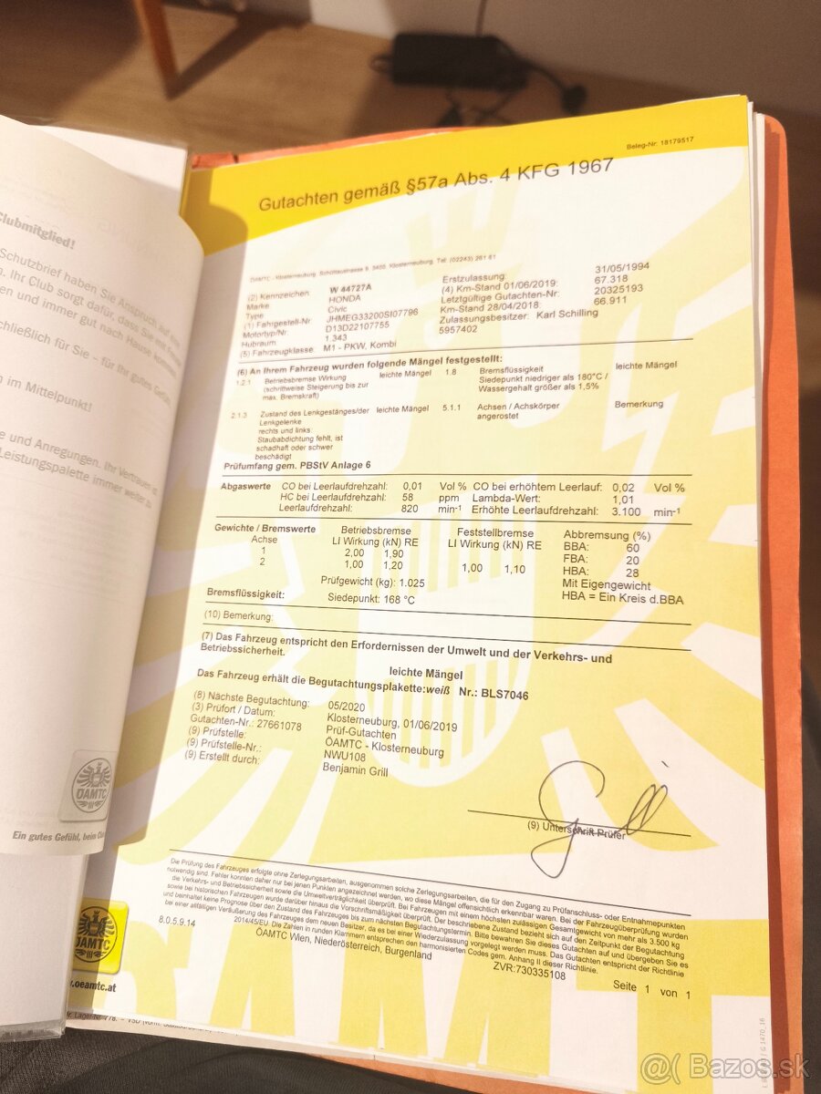 Honda civic 5g, eg3 - 19