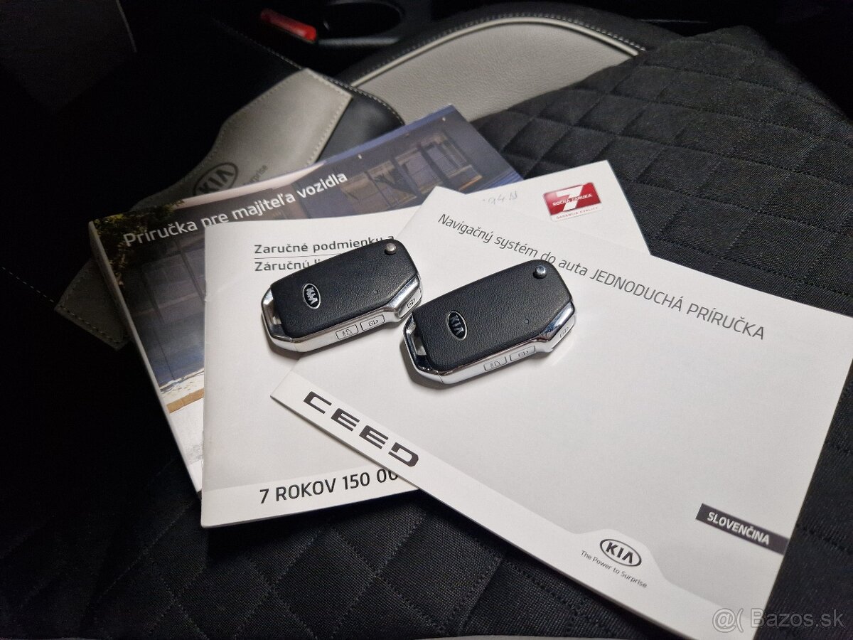 KIA Ceed GTLine 1,4 Turbo GDi benzín 103 kW Full-Led 57000km - 19