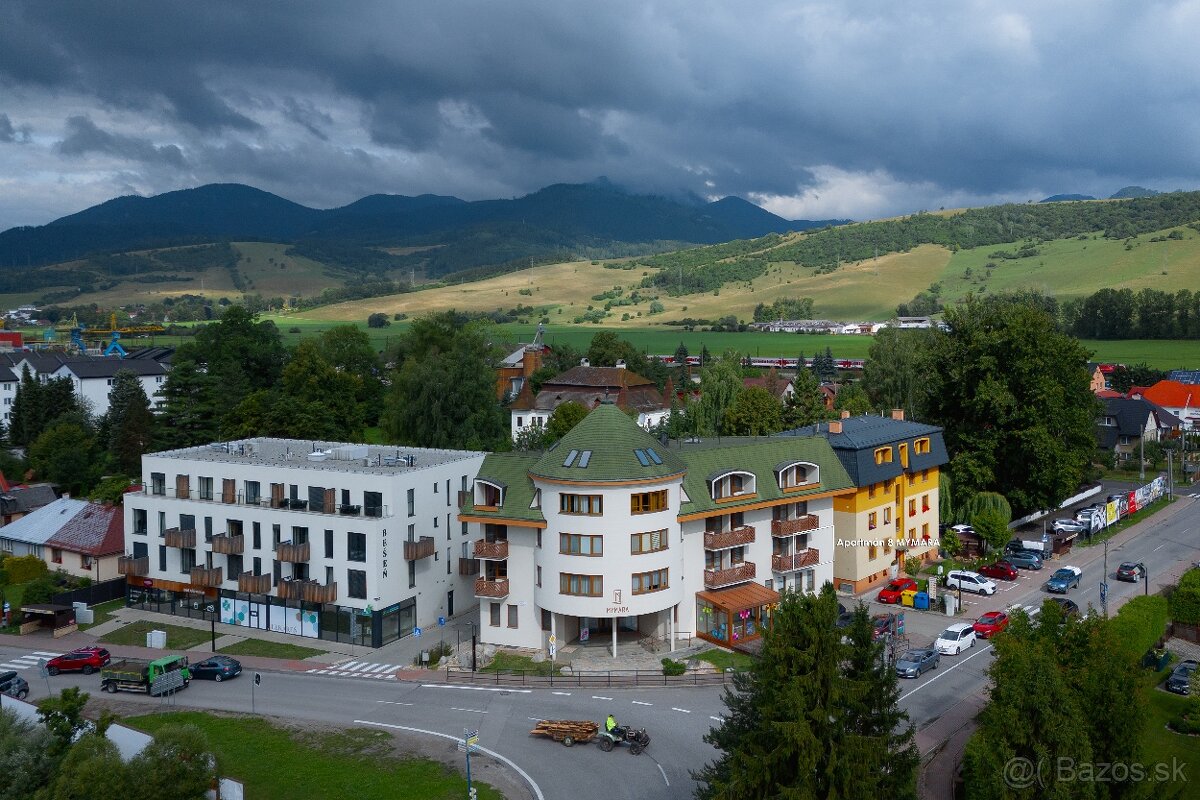 Štýlový apartmán s balkónom v Bešeňovej - 19