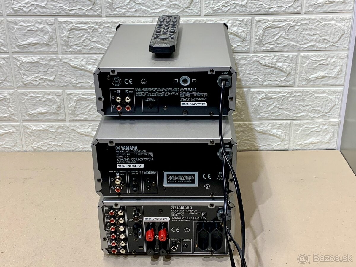 Yamaha RX-E400 + Yamaha CDX-E400 + Yamaha KX-E300 - 19