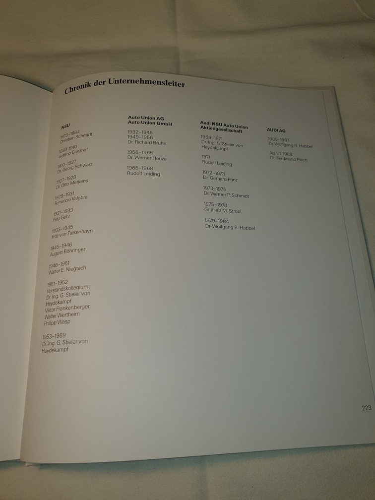 ENCYKLOPÉDIA ZNAČKY AUDI - ZEITPROFILE - 19