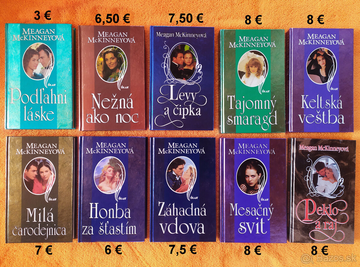 Romány, beletria, romantické, historické, detské knihy - 19