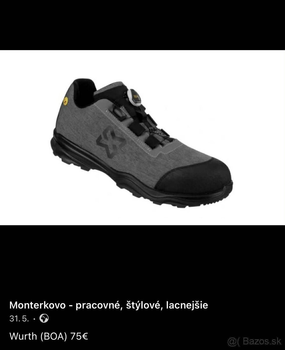 Veľkosť 42, MIX pracovná-bezpečnostná obuv - 19