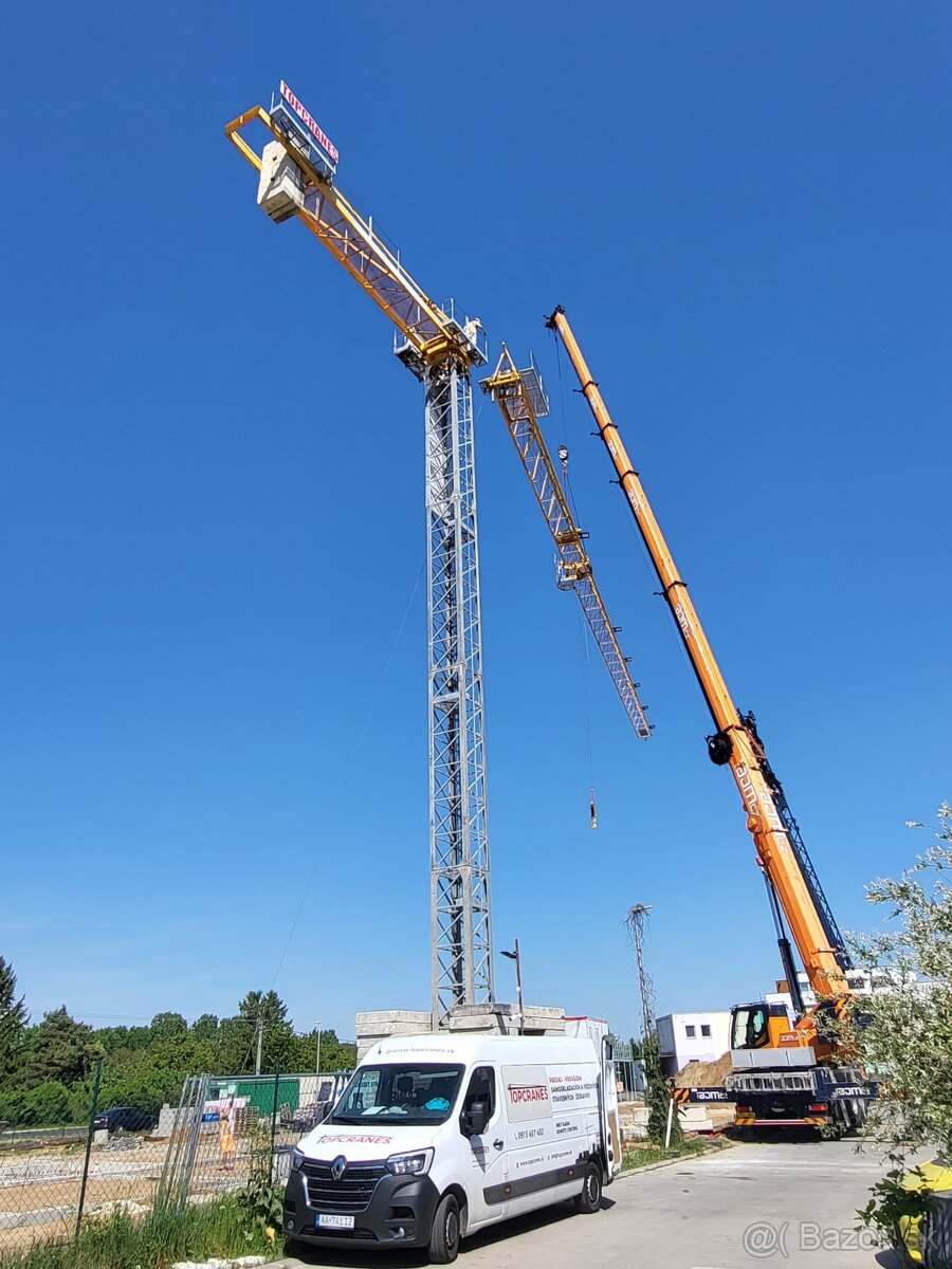 Vežový Stavebný žeriav FM 1345 TLX - 19