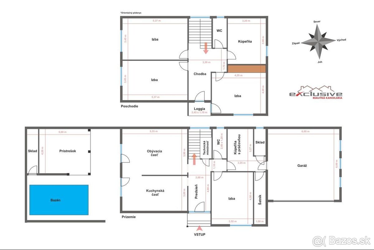 RODINNÝ DOM, UL.CINTORÍNSKA, FINTICE, 1063 M2 POZEMOK, GARÁŽ - 19