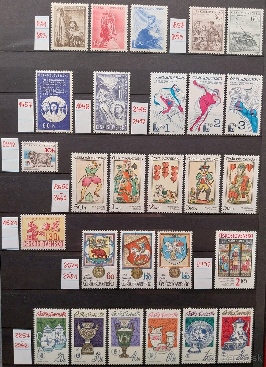 Známky ČESKOSLOVENSKO – 3 - 19