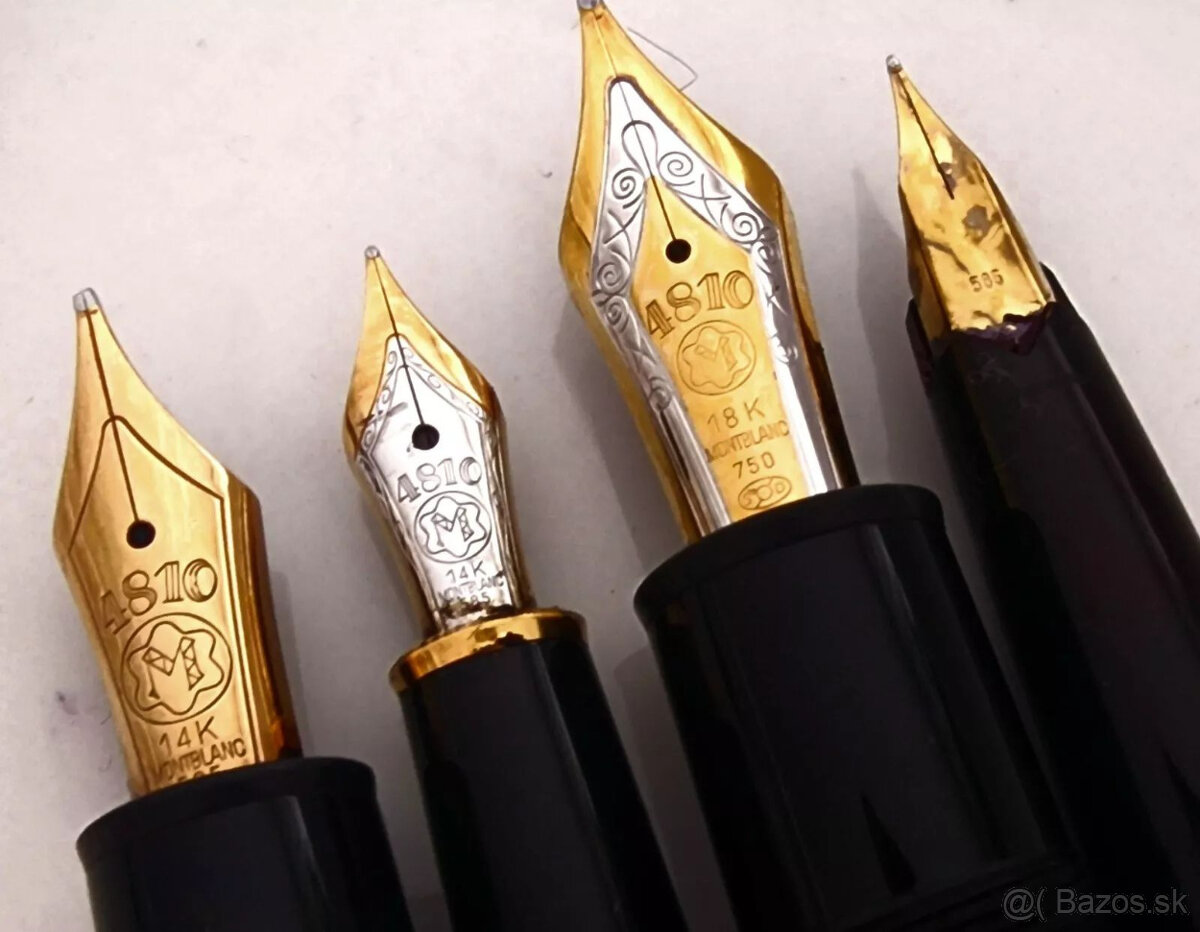 Montblanc Meisterstücks z guľôčkového pera na plniace pero ( - 19