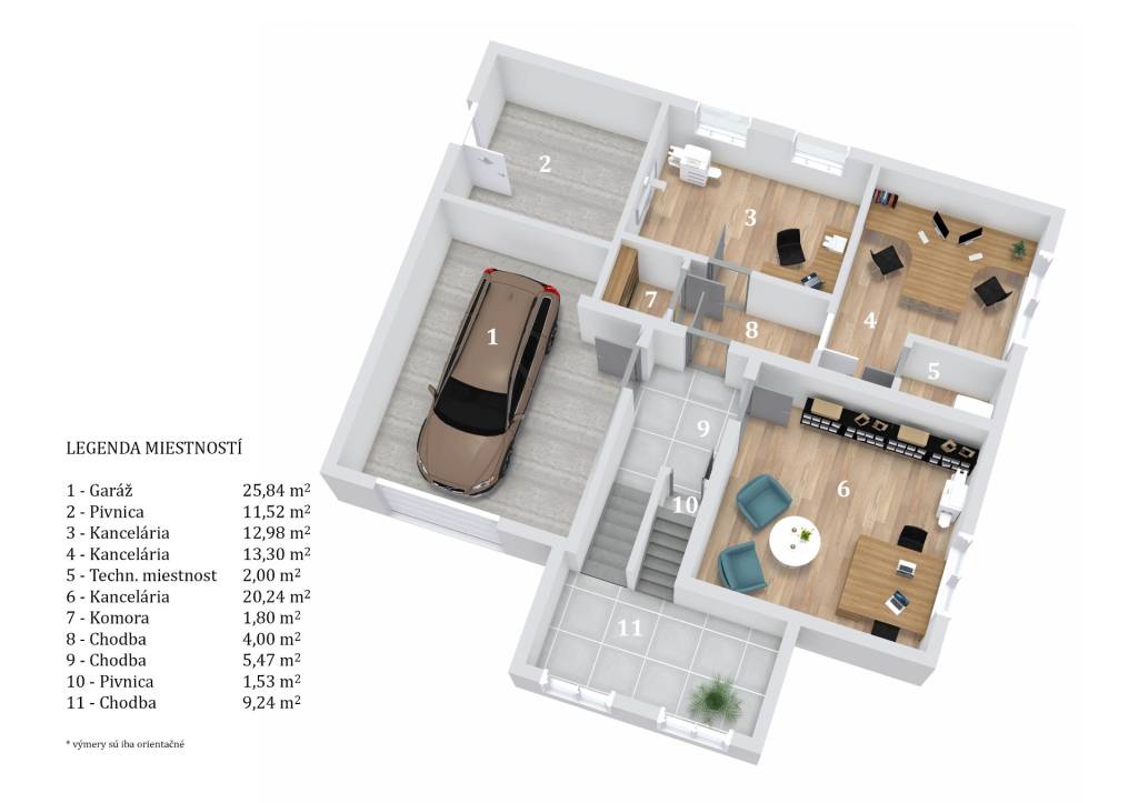 2-IZBOVÝ BYT (+veľká pracovňa V CENE), VEĽKÝ ŠARIŠ, OKRES PR - 19
