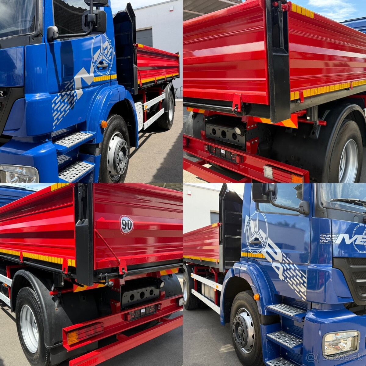 MERCEDES-BENZ AXOR 1823 SKLÁPAČ TROJSTRANNÝ VYKLÁPAČ KIPPER - 19