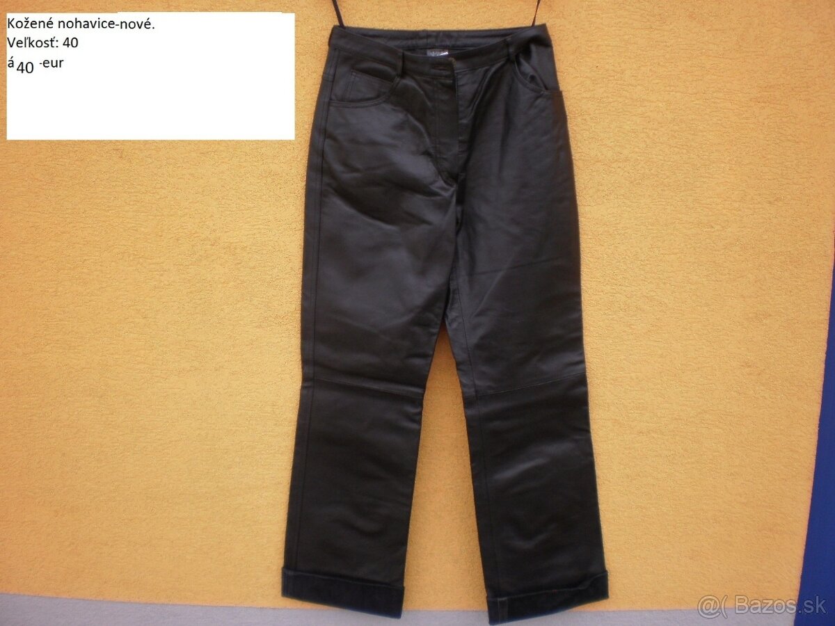 Kožené nohavice. - 19